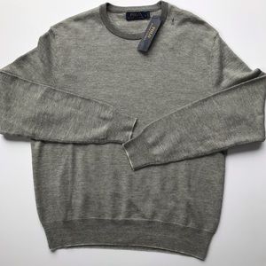 Polo Ralph Lauren Grey Birds Sweater